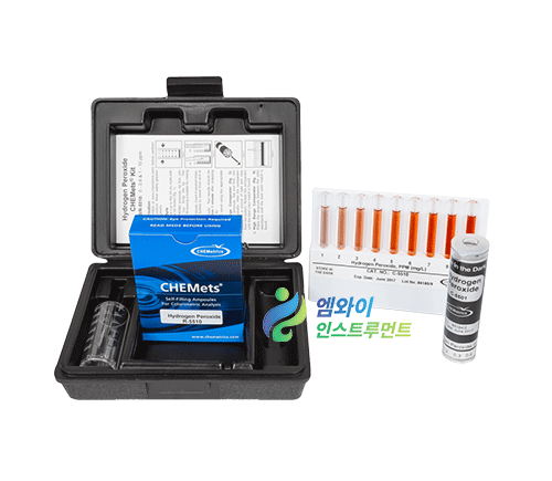 K5510-H2O2 과산화수소 측정키트 과산화수소 검사 Chemetric