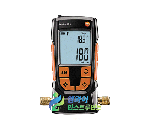 Testo 552 디지털 진공게이지 휴대용차압계 Testo