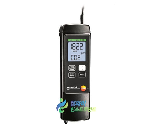 testo 535 CO2 측정기이산화탄소측정, 이산화탄소, 0 ~ 10000ppm, testo-535