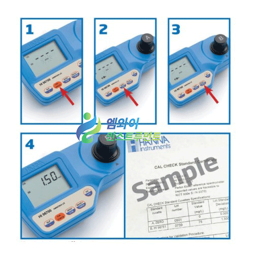 HI96701 잔류염소측정기 휴대용측정기 HI-96701 HANNA