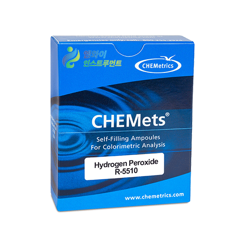 R5510-H2O2 ( 리필 앰플 ) 과산화수소 측정키트 과산화수소검사 Chemetric