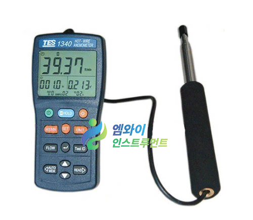 TES -1340 열선풍속계 휴대용풍속계 TES