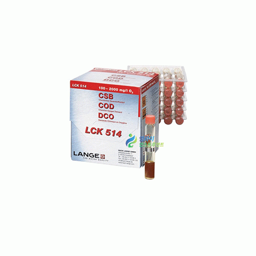 화학적산소요구량 시약 LCK514 HACH 범위 100-2000 mg/L COD