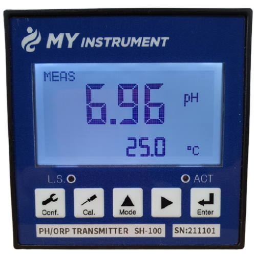 SH-100RS-OPS71 pH 측정기 pH미터 수질측정기 OPS71 강산 강알카리 Chemical