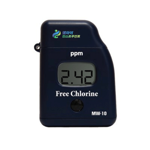 MW10-CI 잔류염소측정기 Free Chlorine 범위 0.00 - 2.50 ppm 염소 수영장 식수 수족관