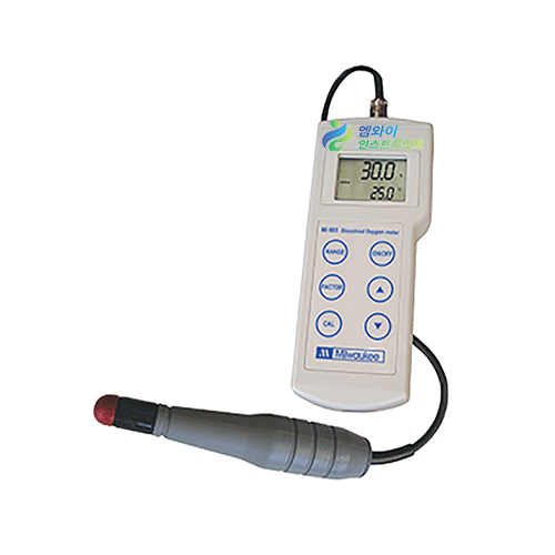 Mi605 용존산소 측정기 DO미터 온도 Dissolved Oxygen Temperature 밀워키