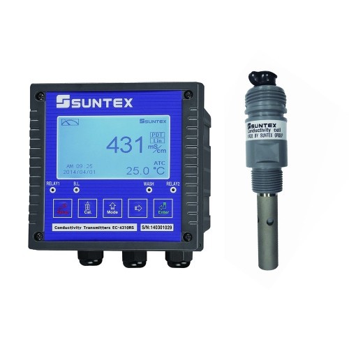 CON4310RS-8-222 설치형 전도도 측정기 pure water EC conductivity 순수 CON 판넬형