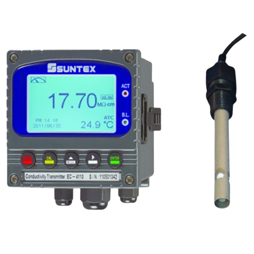 RES-4110RS-8-11-3 순수전용 비저항 측정기 순수 EC conductivity Pure water Suntex RS-485