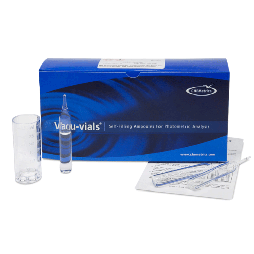 K-2103 염화물 키트 TEST KIT 수질 검사키트 Chemetrics 범위 0-40.0ppm V2000 Chloride