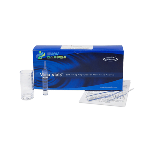 K-2703 이산화염소 키트 TEST KIT 수질 검사키트 Chemetrics Chlorine Dioxide 비색계 V2000 V3000