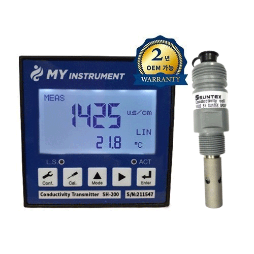 RES-SH200-8-223 비저항 측정기 RO water resistivity Meter RO수용