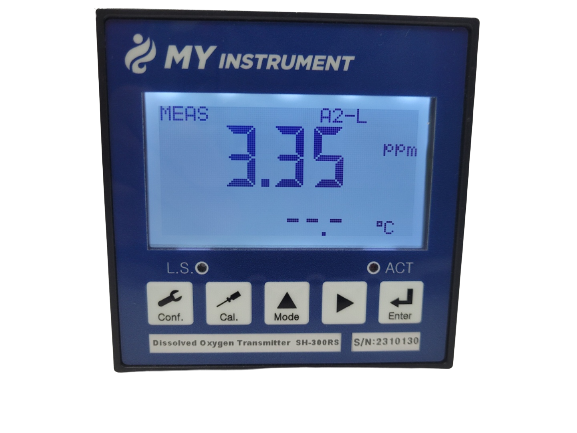 SH-300RS-ODO10 설치형 DO 측정기 ODO10 용존산소 RS485 판넬형 폐수처리 폭기조  광학식 전극