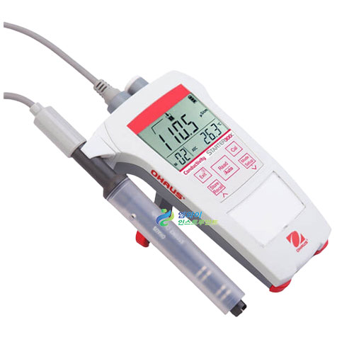 ST-300C 휴대용 전도도측정기 STARTER300C OHAUS EC CON Conductivity