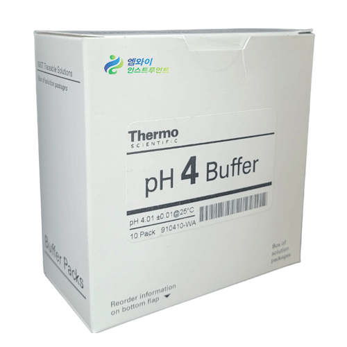 910410 pH 4 Buffer 20 mL Packet 10 PK Thermo Scientific