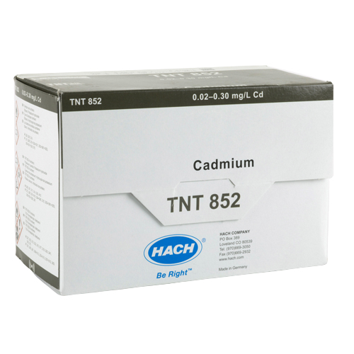 TNT-852 카드뮴시약 범위0.02-0.30 mg/L cadmium HACH 하크 TNT852