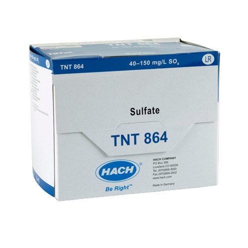 TNT-864 저농도 황산염 HACH 하크 TNT864 범위 40-150mg/L LR Sulfate