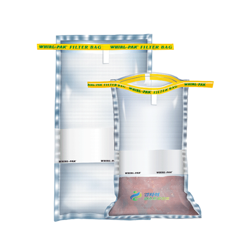B01385 깨끗한 샘플채취전용 필터 멸균백 NASCO 사이즈9.5x18cm