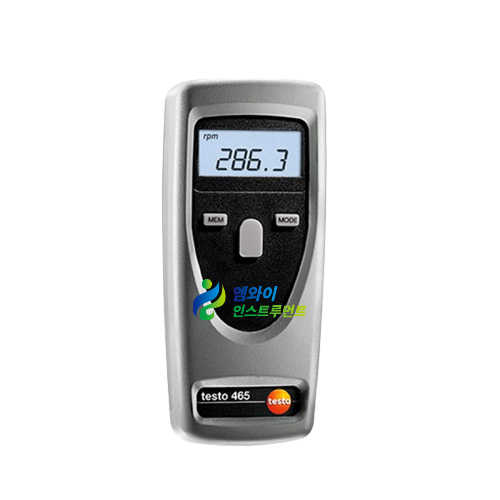 testo-465 비접촉회전계 광학식 닥트 환풍구 펌프 크린룸