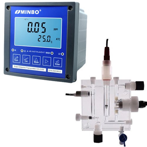 CH2100-MCL01 잔류염소미터 Cl CI chlorine 수영장 유리잔류염소