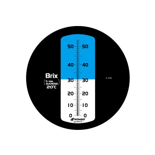 MASTER100H 휴대용 굴절계 당도계 Brix  60.0 - 100.0%, ATAGO 아타고 잼 마멀레이드 캔디