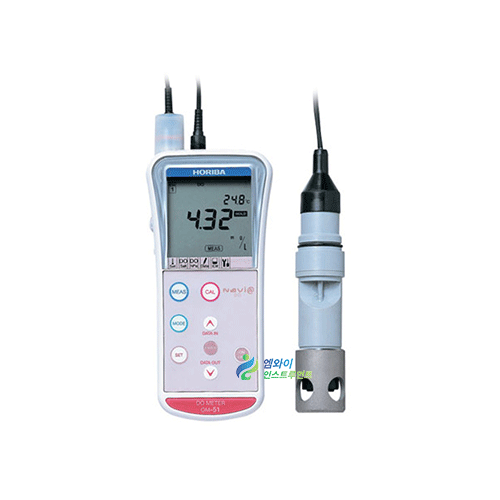 OM51-10C 휴대용 DO 측정기 용존산소 호리바 Horiba 케이블 10M