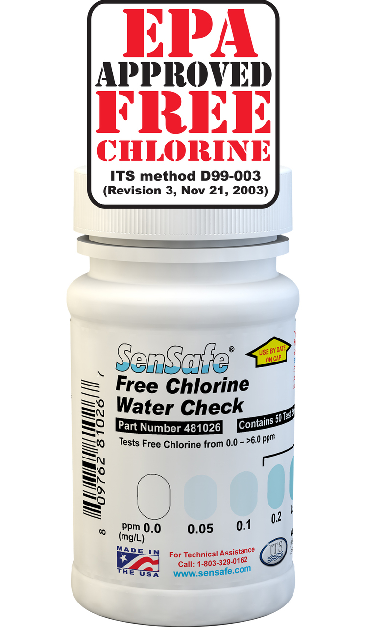 481026 잔류염소 측정키트 햇썹 B50-FreeCl Free Chlorine ITS